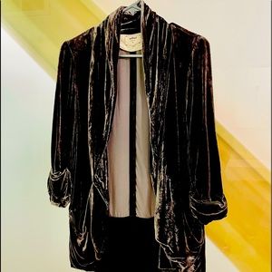 Aritzia velvet jacket